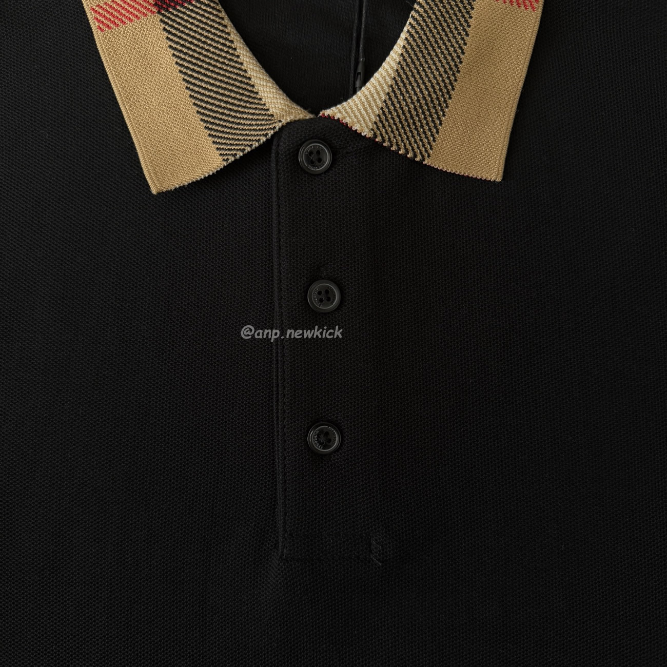 Burberry Plaid Collar Polo Shirt Pure Cotton 8072661s (7) - www.newkick.org